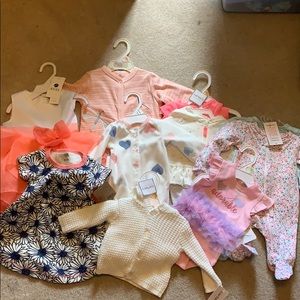 NB lot of brand new clothes